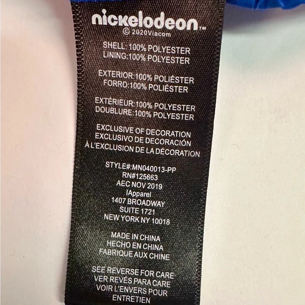 Members Only‎ Men’s Rugrats Blue windbreaker size small Nickelodeon